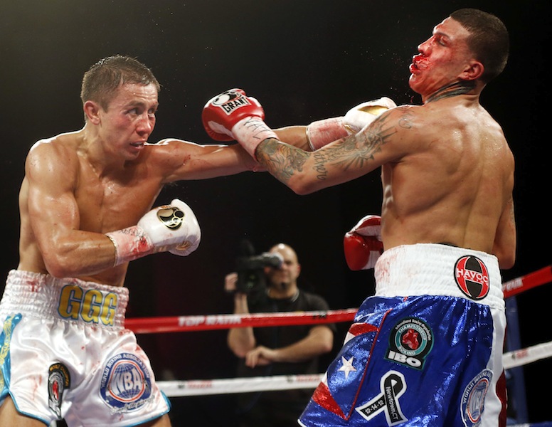 Golovkin Stops Bloodied Rosado