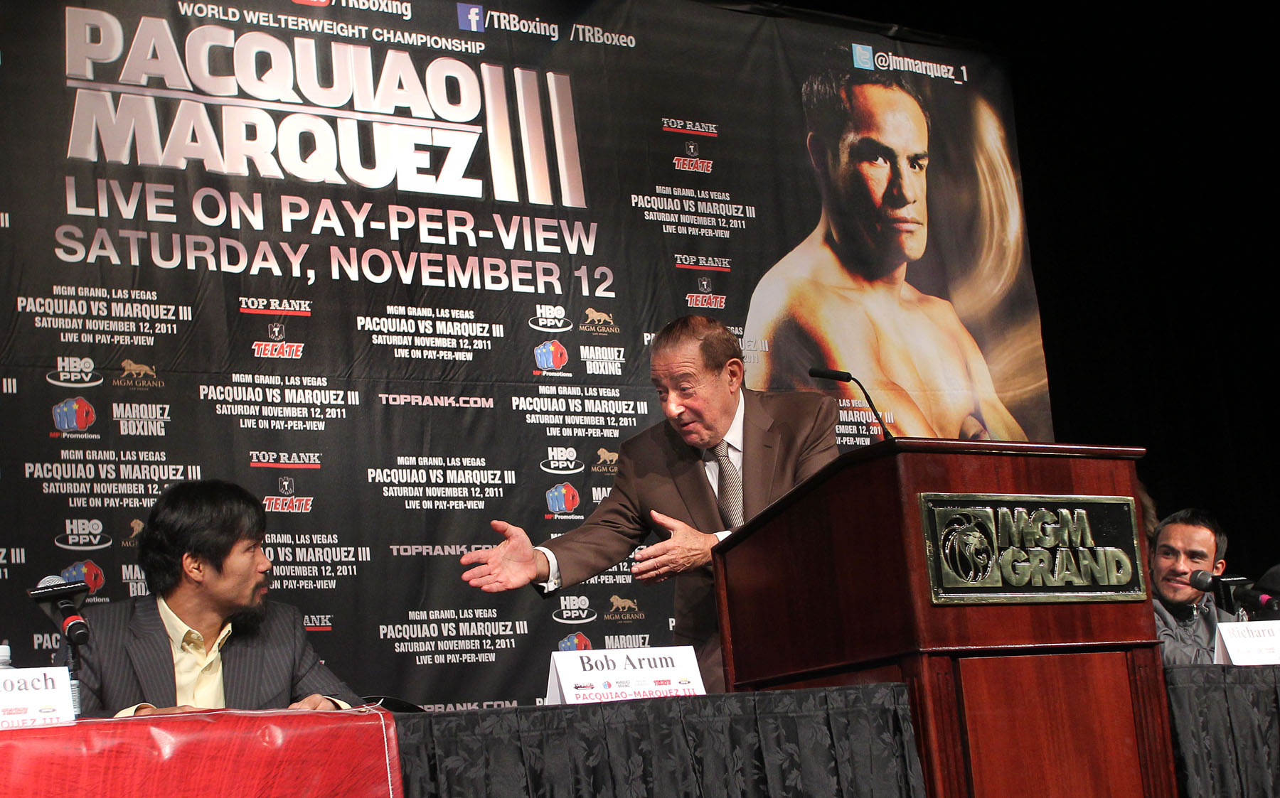 Bob Arum Sees Pacquiao-Marquez