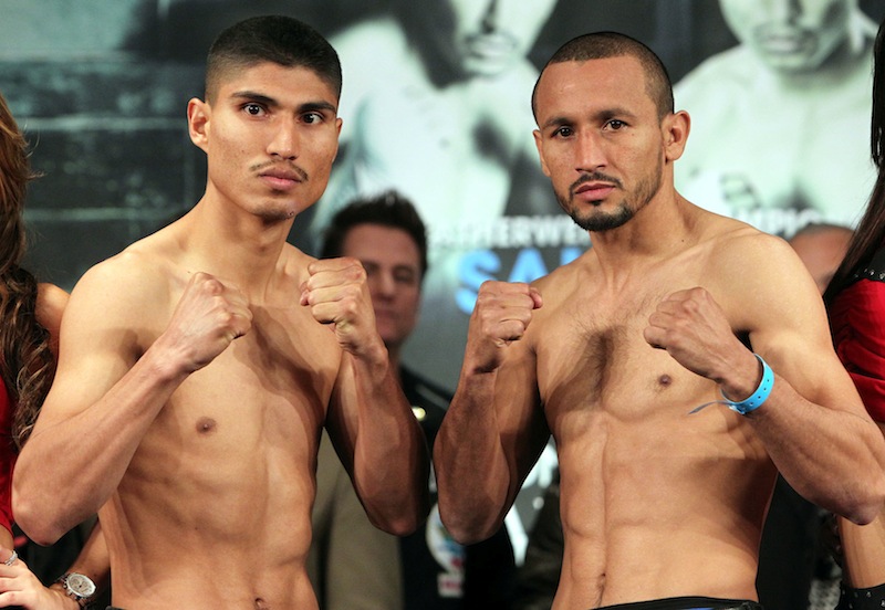 Garcia, Salido, Burgos, Martinez, Golovkin, Rosado Make Weight