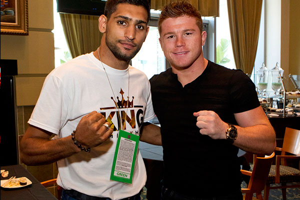 Saul “Canelo” Alvarez vs Amir Khan