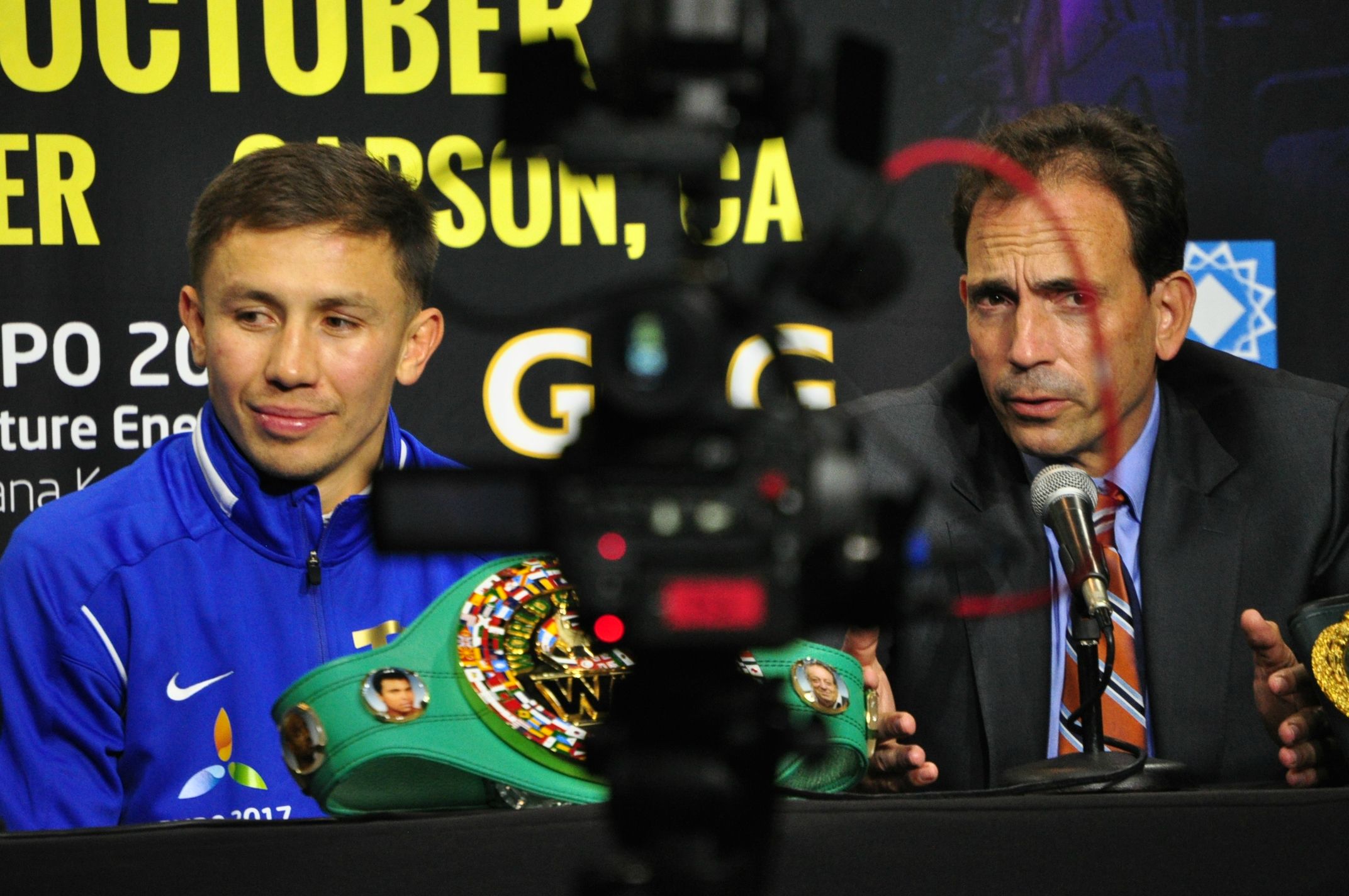 GGG Meets With the LA Media