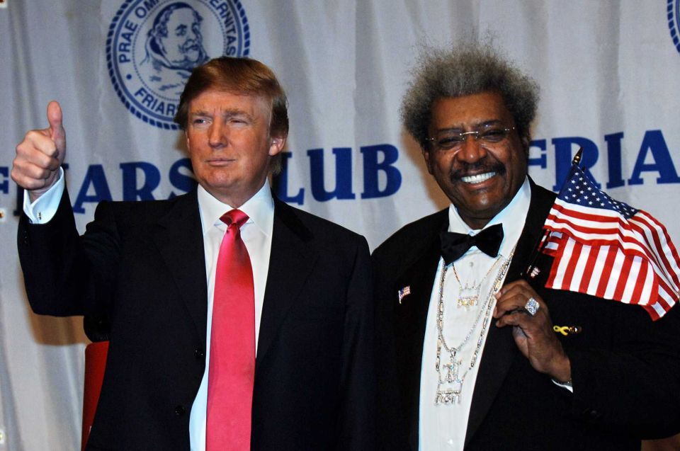 DON KING FORESAW TRUMP'S UPSET