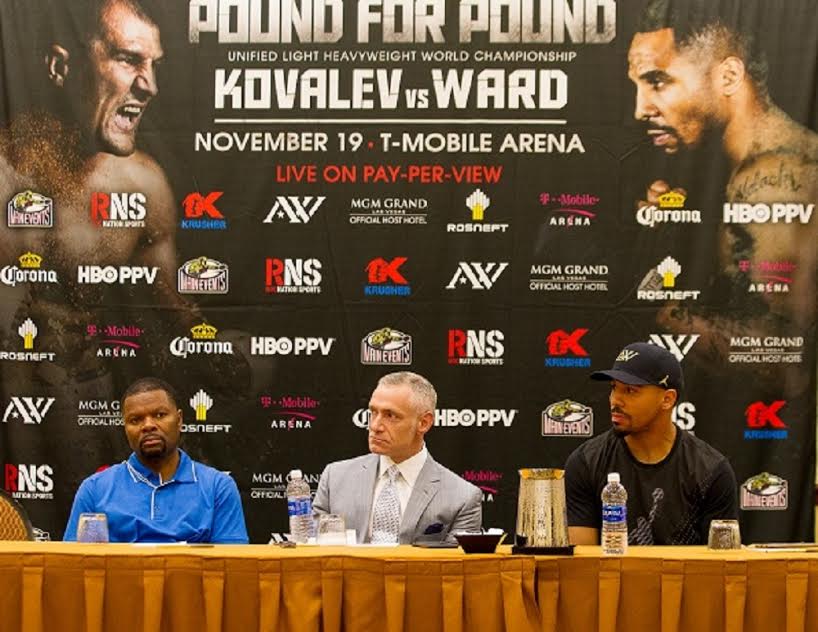 Sergey Kovalev battles Andre Ward