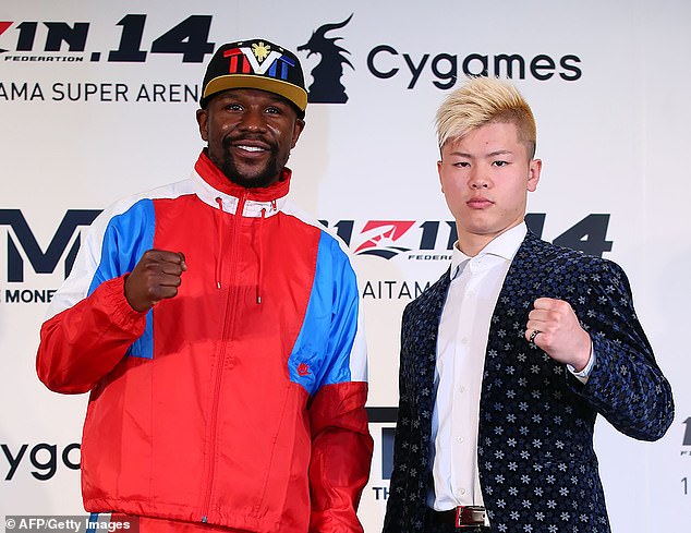 Floyd Mayweather and Tenshin Nasukawa