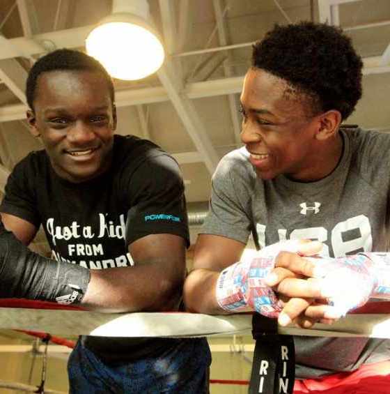 Stablemates-Isley-and-Davis-Lead-the-Parade-of-Boxers-into-the-Olympic-Trials