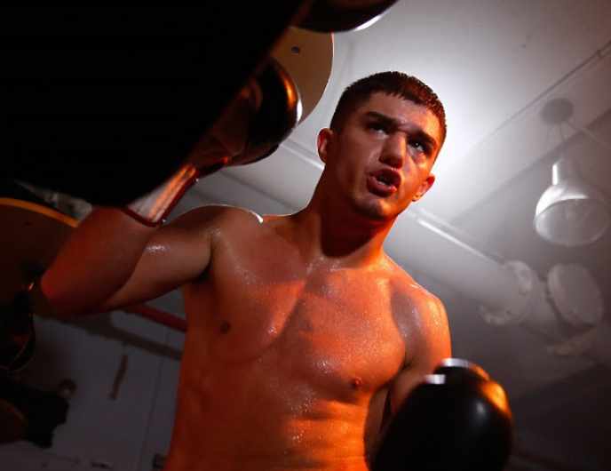 Staten-Island's-Reshat-Mati-Spiffs-Up-Eddie-Hearn's-Card-in-Manchester