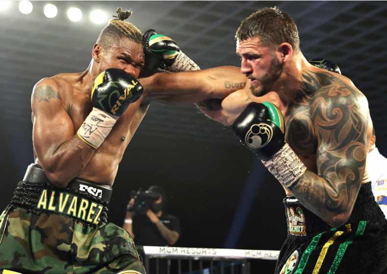 Joe-Smith-Jr-Dominates-and-Stops-Eleider-Alvarez-at-the-MGM-Grand-Bubble
