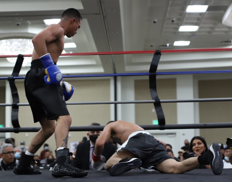 Commerce-Casino-Fight-Results