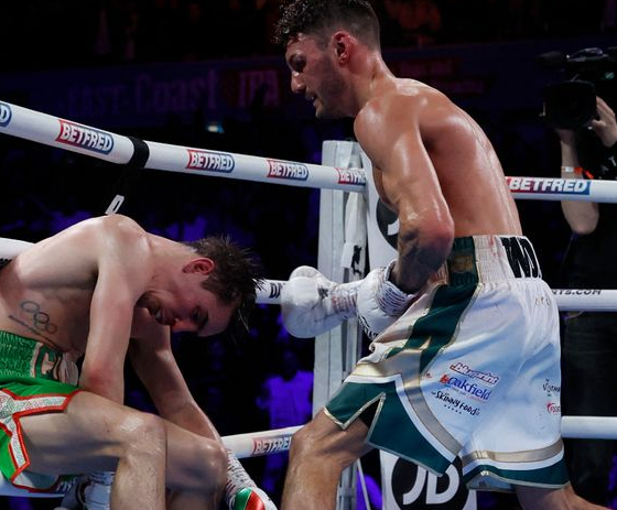 High-Drama-in-Nottingham-as-Leigh-Wood-Topples-Michael-Conlan