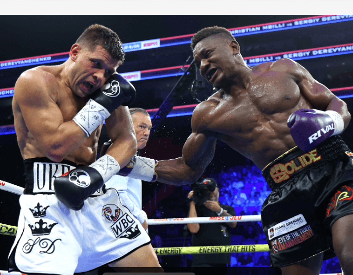 Christian-Mbilli-Proves-Too-Strong-for-Sergiy-Derevyanchenko-in-Canada